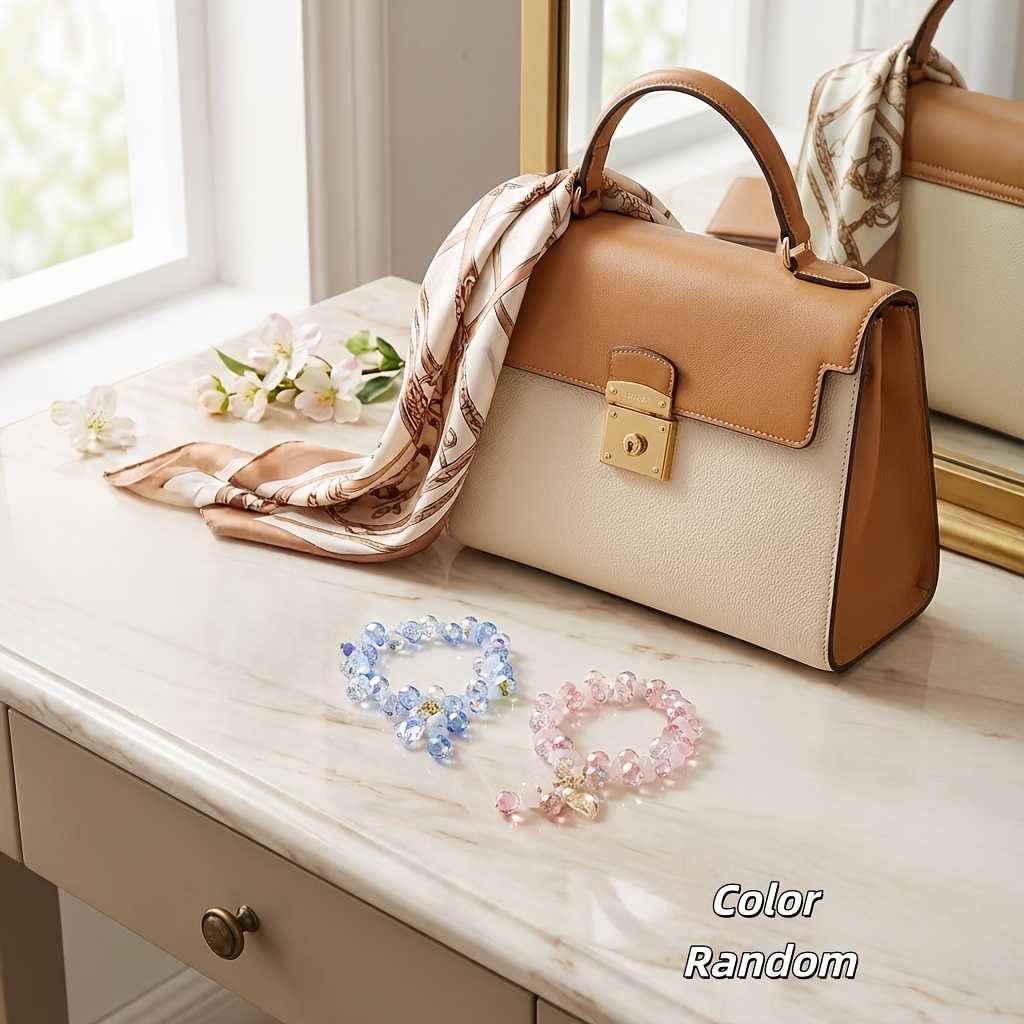 TEMU Bracelet pour femme aléatoire, élégant et de haute qualité, qui brille magnifiquement au soleil. Très approprié pour un usage et les occasions