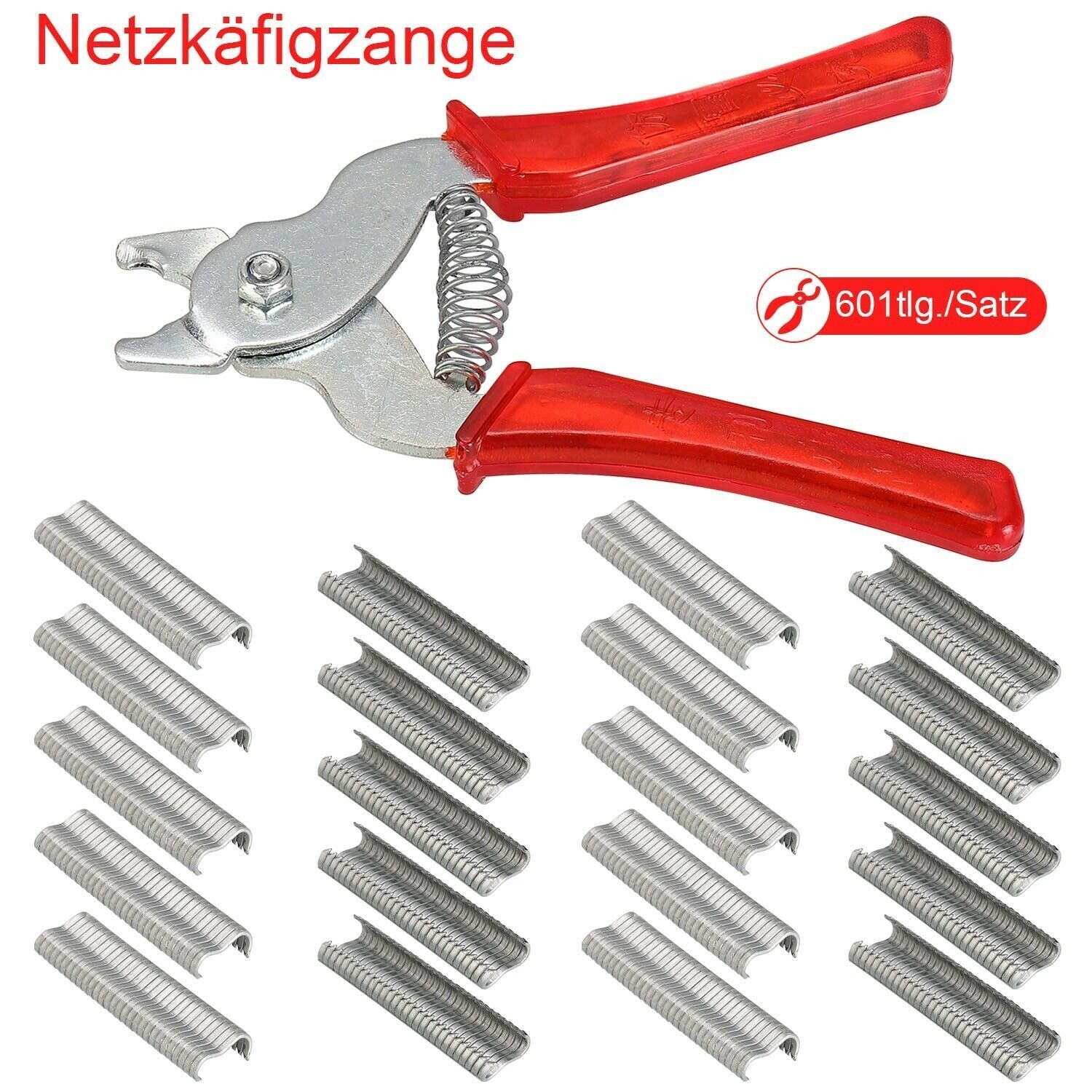 Sausage Clipper + 600/1200 Clips Set Sausage Clipper Handclipper Natural
