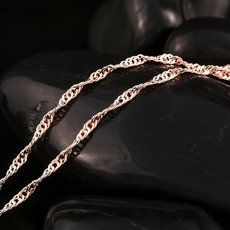 Rose-Gold Fine Chain