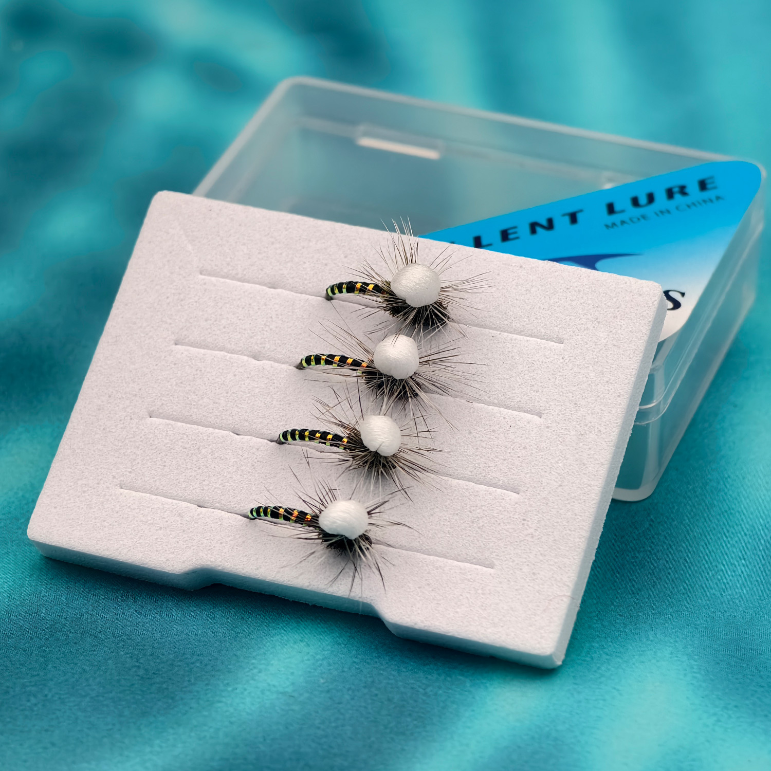 TEMU ANFS Sèches à pour Mouche et - Ensemble de 4 pièces, Kit de à Truite, Cadeau de Pêche à