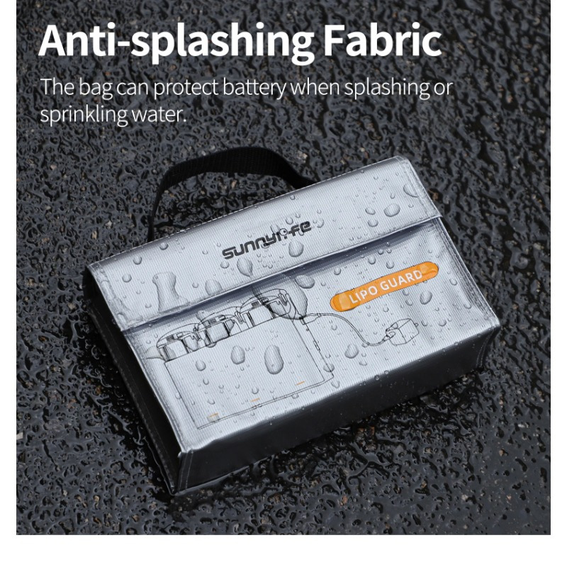 dji neo   2 mini 4k charging case explosionproof safety bag with lithium battery holder air 3s mini 3 4 pro compatible durable textile material secure storage for   accessories     sleek black case organized storage   carrying case Product details 4