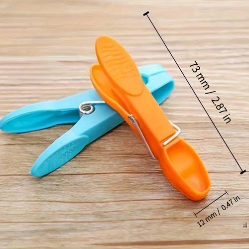 random color 21pcs heavy duty plastic clothespins spring style pegs suitable for drying kitchen and outdoor use durable clothespin set for clothing clips clothes pins