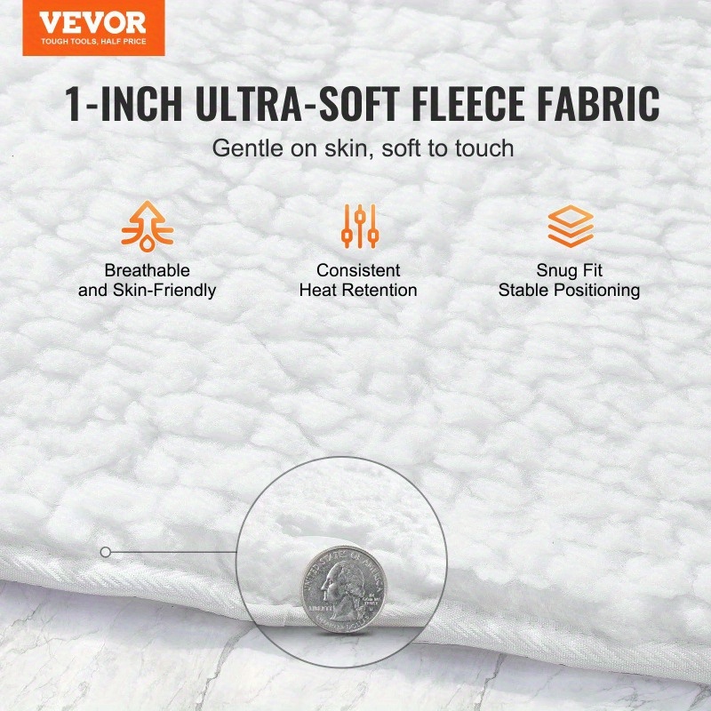   massage table warmer heating pad 1 thickened fleece with timer 3 heat settings 3   massage     for muscle relaxation post workout recovery home use massage tool   durable construction Product details 6
