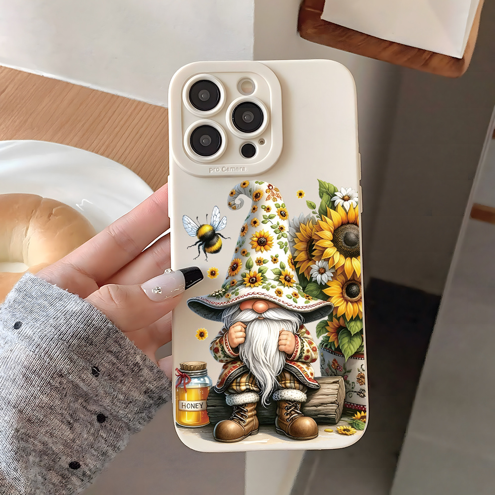 

Sunflower And Honey Phone Case For Fall, Featuring A Trendy And Tpu Material. This Shockproof Protective Case Is Compatible With Iphone Models 11 Through 16 Pro And Pro Max.