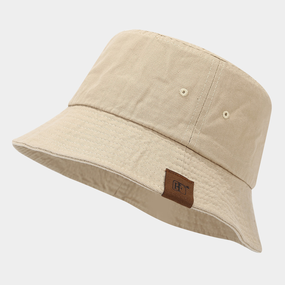 TEMU 1/5/10pcs Vintage Minimalist Label Bucket Hats For Women, Unisex Outdoor Fisherman Hats, Summer Gift