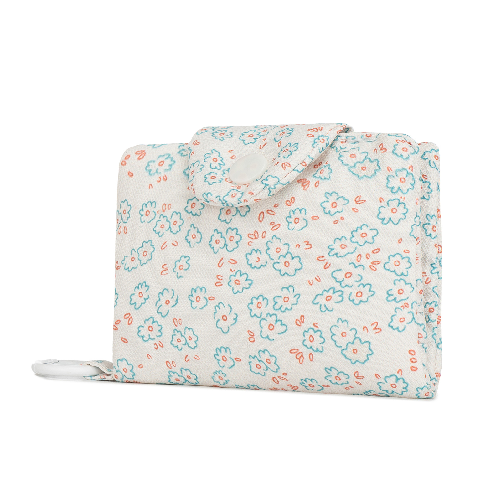 Mini Cute Flower Card Holder, Wallet For And Earphones