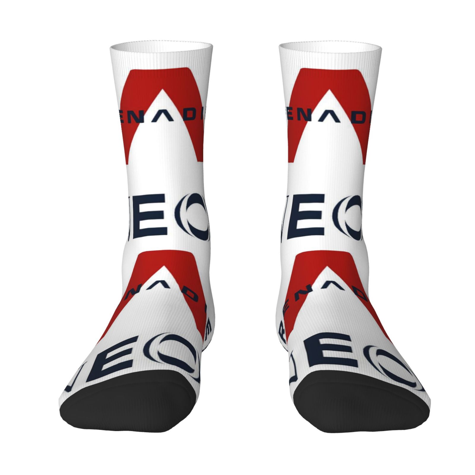 TEMU 1 Pair Novelty Print Socks - Polyester And Spandex Blend, Printed With Ditalia 2023