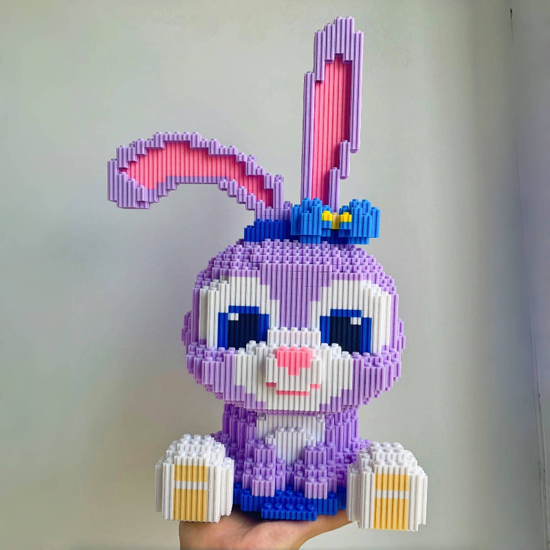 TEMU Disney Картини за Ариел и Елза LEGO Строителски Блокчета Образователен Пъзеъл, Развитие на Мозайката Интерактивен п