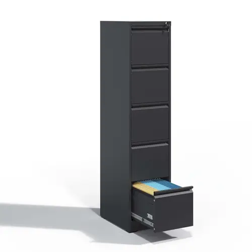 5 drawer metal vertical file cabinet with lock office vertical file cabinet for a4 legal letter size