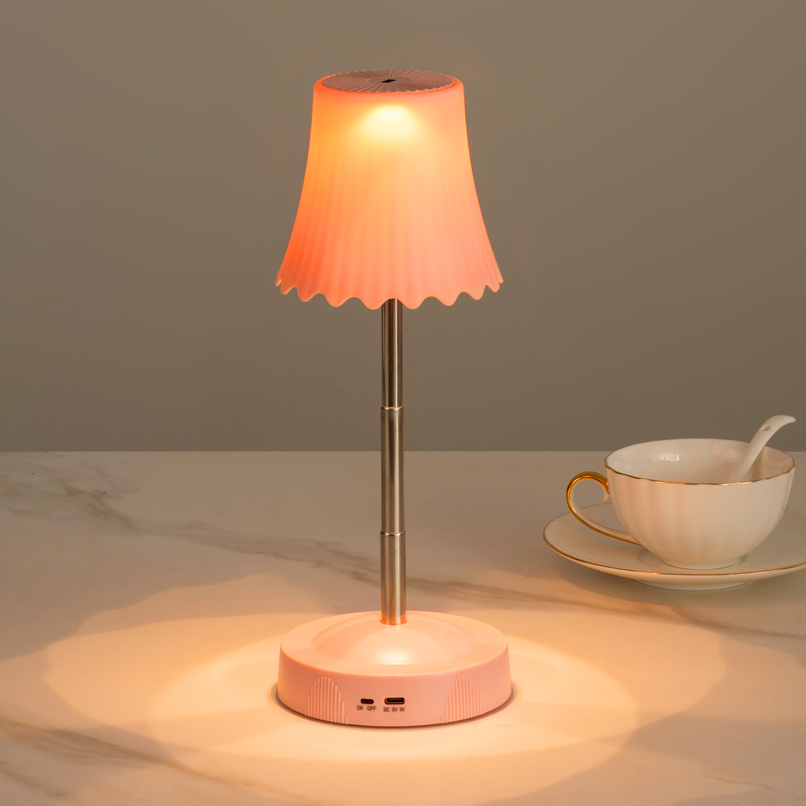 Smart Desk Lamp with Motion Sensor and Dimmable Features