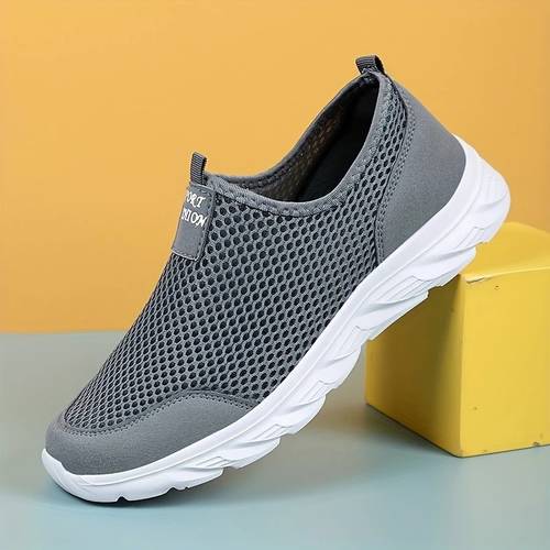 lightweight breathable slip on casual shoes for training walking camping mens comfy sneakers for spring and summer
