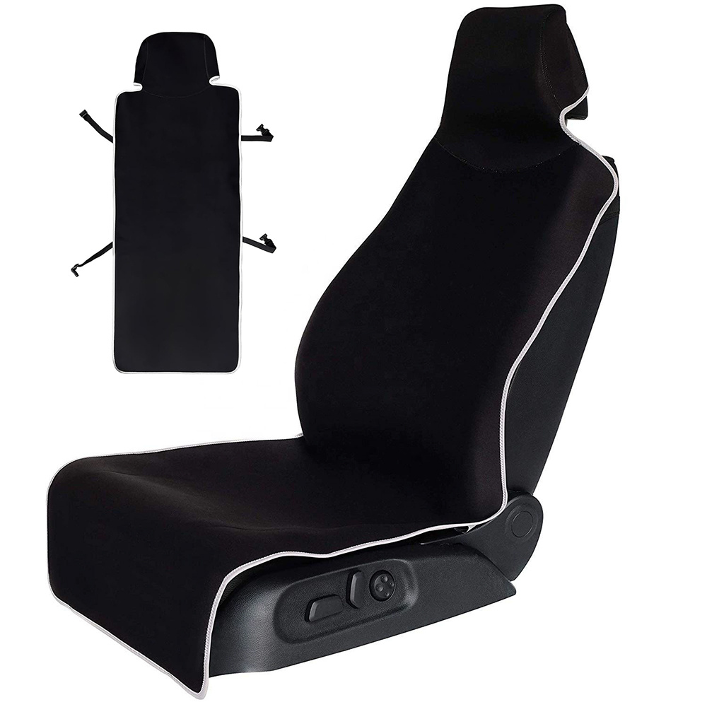 Washable Front Car Seat Protector Mat, Portable Cushion For Auto Seat Beach Outdoor Use
