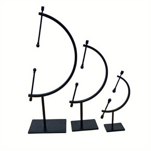 1 présentoir métallique de doré et argenté, conçu pour des décorations et des loisirs créatifs
