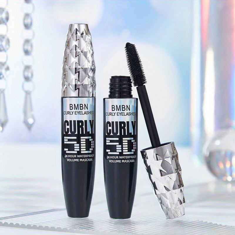 1-Pack 5D Mascara - Waterproof & Sweatproof, Non-Greasy Formula, Long-Lasting Curling & Volumizing Effect, Smudge-Proof Mascara for Everyday & Special Events, All-Day Wear, Suitable for All Light Beige Types Including Sensitive Eyes - Elegant Black Mascara, Event Makeup, Sleek Packaging, Smooth Application, Makeup Lovers, Travel Essentials, Curl Defining, Highquality Brushes