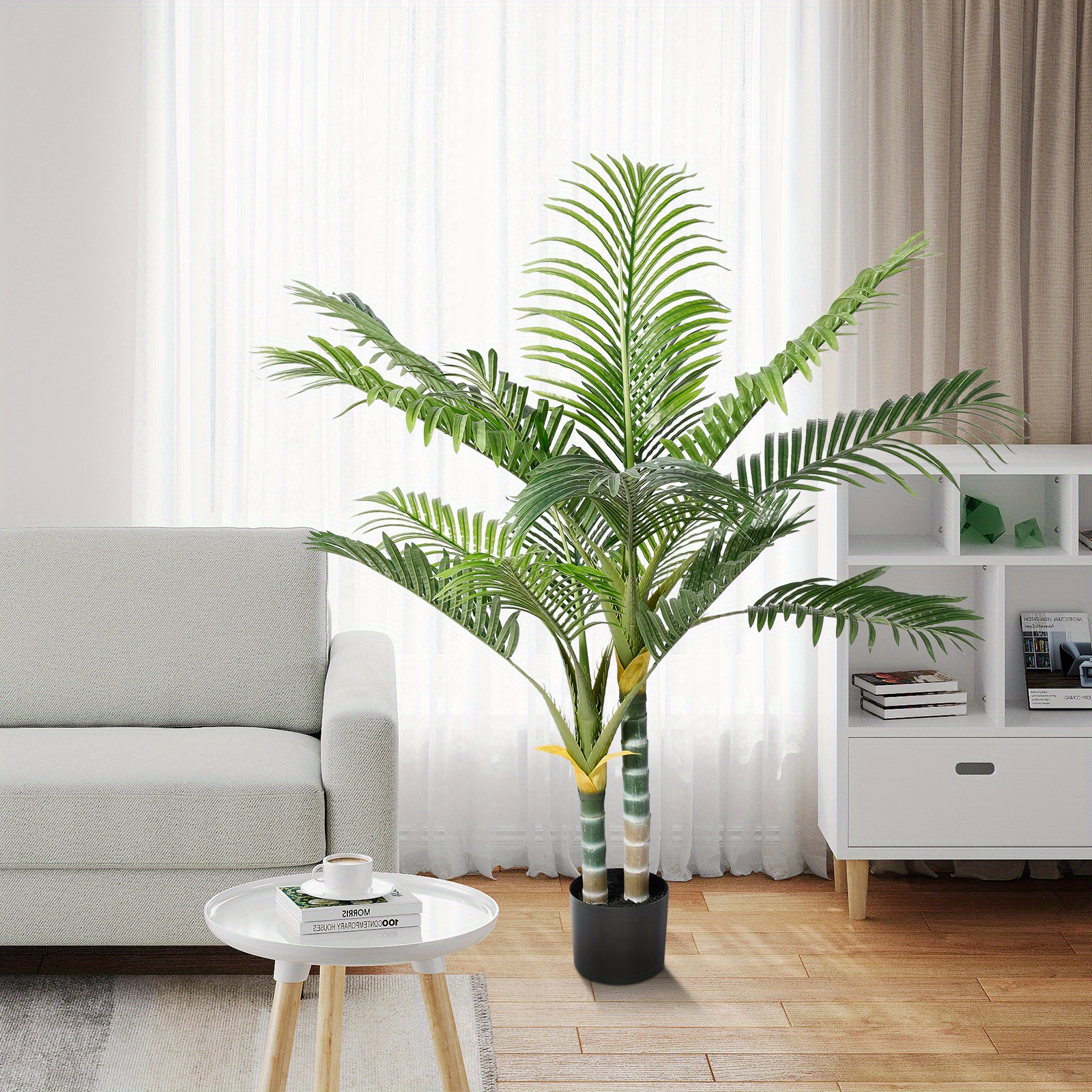 180cm/120cm Kunstmatige Palmboom Decoratie Kunstplant