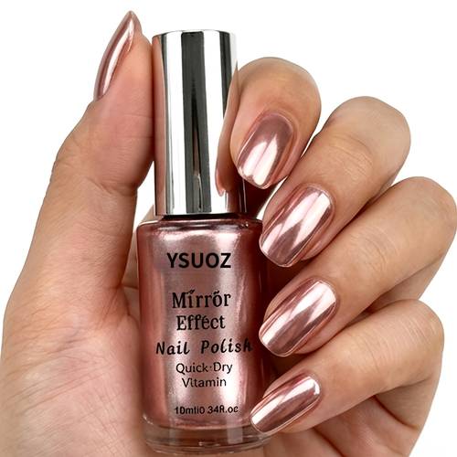 rose effect nail polish quick dry alcohol free long lasting gloss ideal for occasions