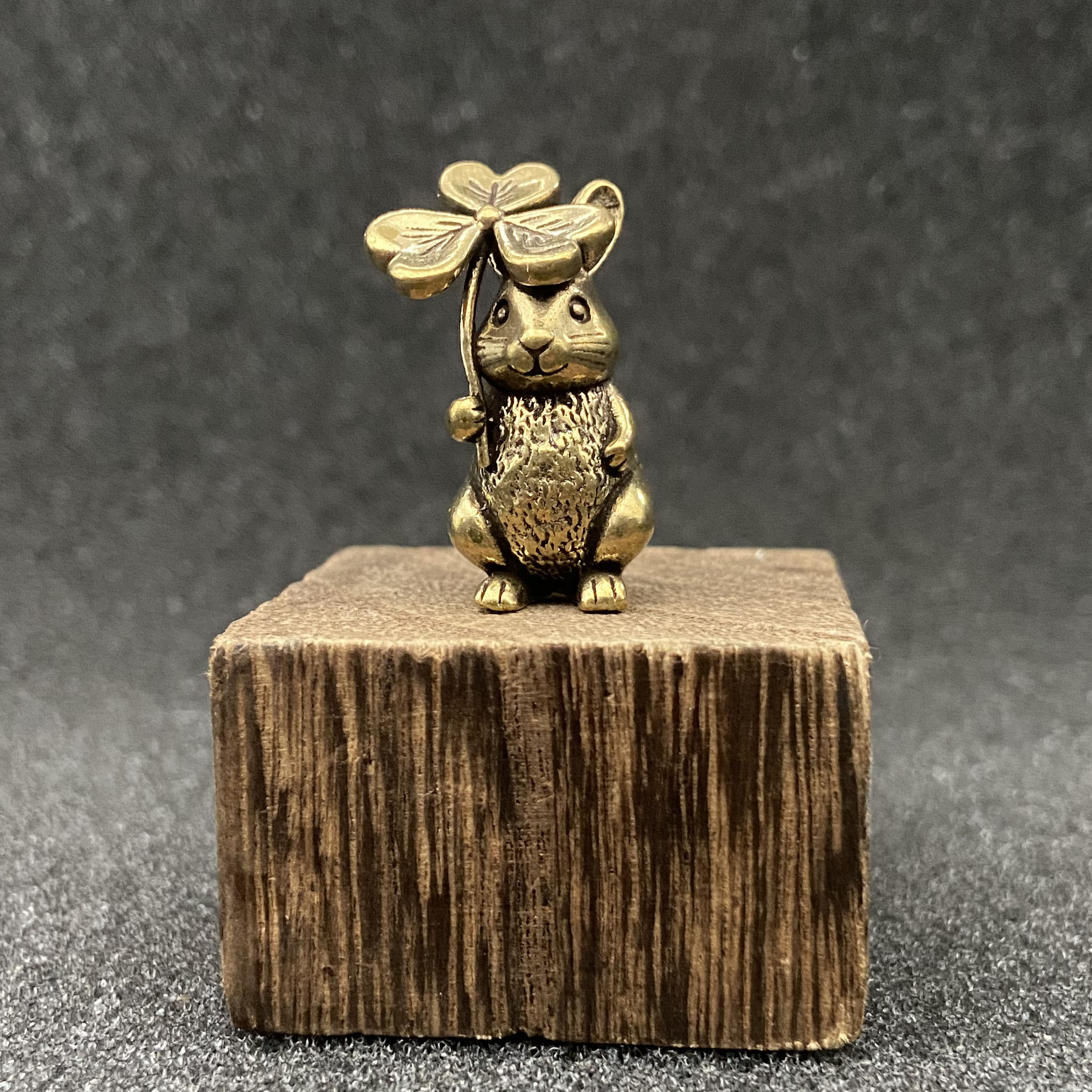 TEMU Retro Brass Small Statue Ornament, Halloween Desktop Bookshelf Home Decor, Exquisite Craft Gift For Christmas