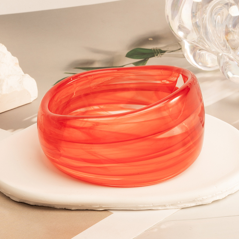 3pc Elegant Casual Irregular Geometric Bangle Set