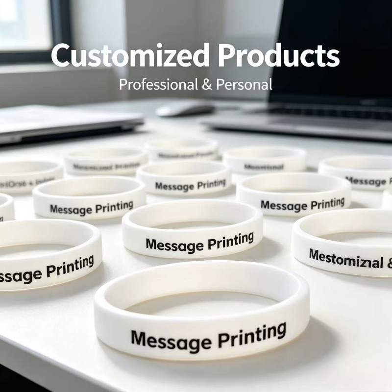 Custom-made Food-Grade Silicone Wristbands, Skin-Friendly and Soft