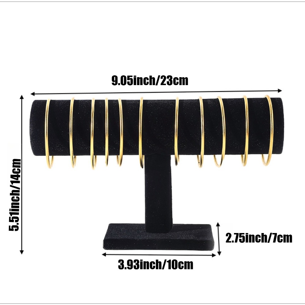 8pcs Set T-shaped Display Stand for Bracelets, Necklaces, Earrings