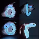 2只装3D打印蛇形玩具,柔韧可弯曲的3D动物摆件,解压ADHD蛇,动物收藏家理想桌面礼品,复活节篮子必备品(眼睛颜色随机)