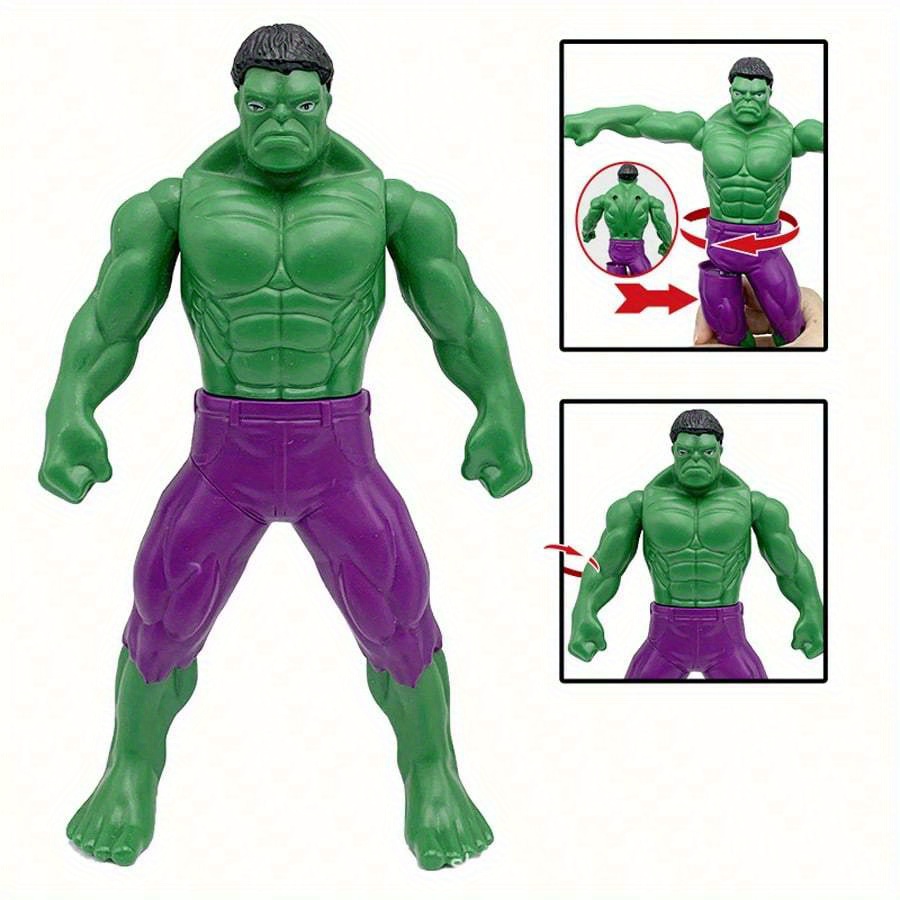 TEMU Action Figures Featuring Iconic Superheroes, Complete With And Leg-press Action. Ideal For Collectors And An Holiday Present!