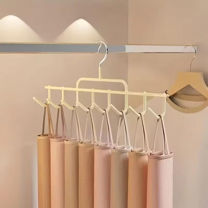 TEMU 1pc New Hat Rack Instagram-style Organizer With Hanging Hooks, Fits 8 Tall Caps For Dorm Closet Wall Mounted Baseball