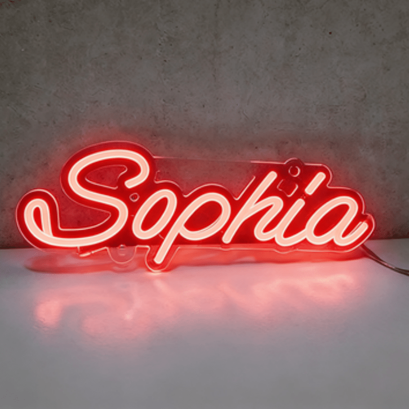TEMU Custom Usb Neon Light, Personalized Dimming For Effect. Perfect For Wall Decor, Wedding Venues, Birthday Parties, Bedroom Setups, Gaming Room