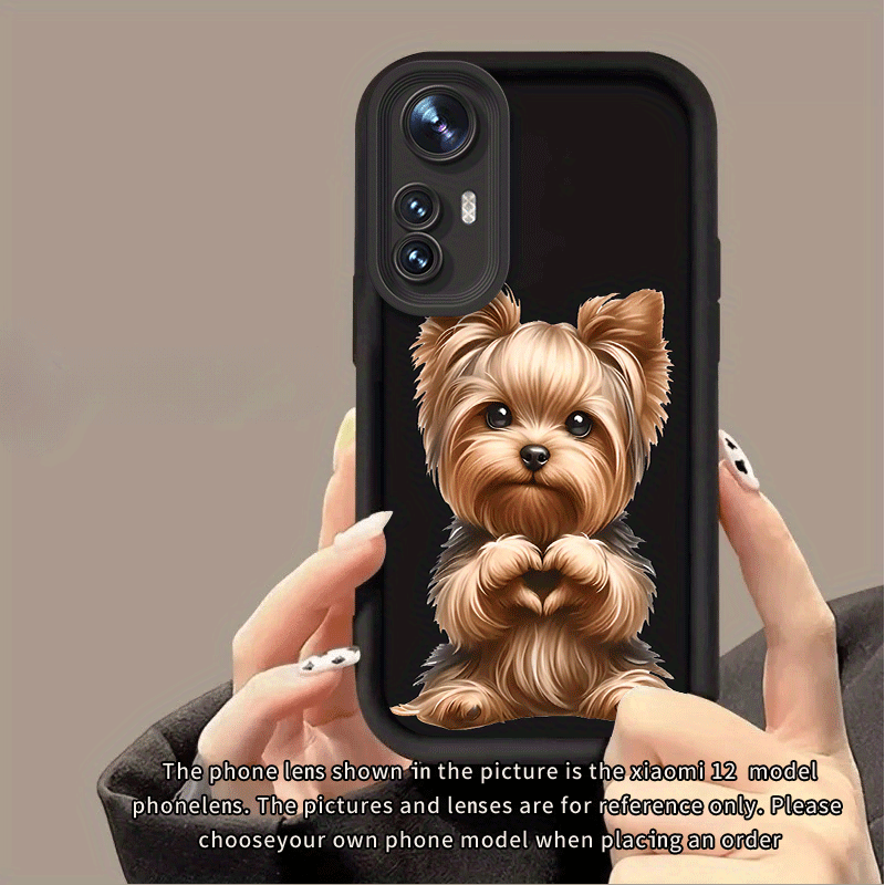 TEMU Simple And Yellow Puppy New Phone Case For Xiaomi Redmi Note 14/14 Pro/14 Pro+/13/13 Pro+/12/12 Pro+/12s/11t Pro/11/11s/11 Pro/10/10s/10 Pro/8