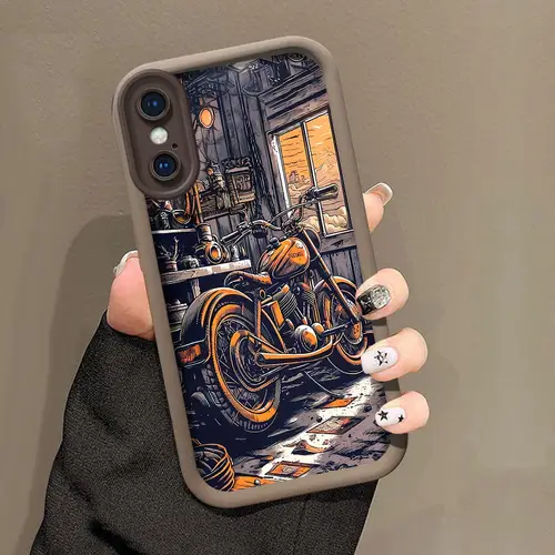 a trendy and elegant phone case for the iphone x perfect as gift for friends its stylish dirt resistant anti slip and suitable for young the versatile and visually appealing with a unique and touch its lightweight features couple prints and offers shock absorption this durable and casual case showcases colorful retro graffiti cute cartoon characters and a creative that and