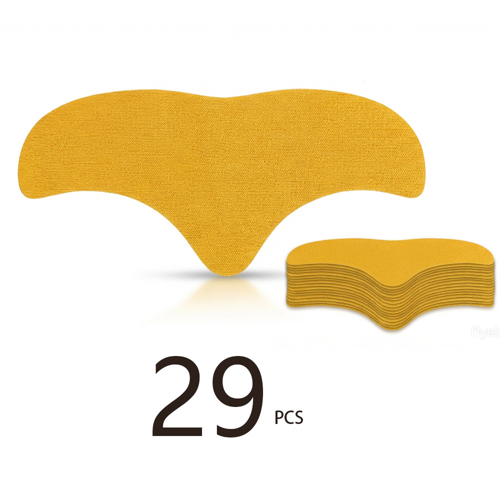 Image of 29pcs Forehead & Eye Wrinkle Patches Suitable For Types, Hydrating Facial Strips With, Alcohol-free Suitable For &, For Forehead Wrinkles And