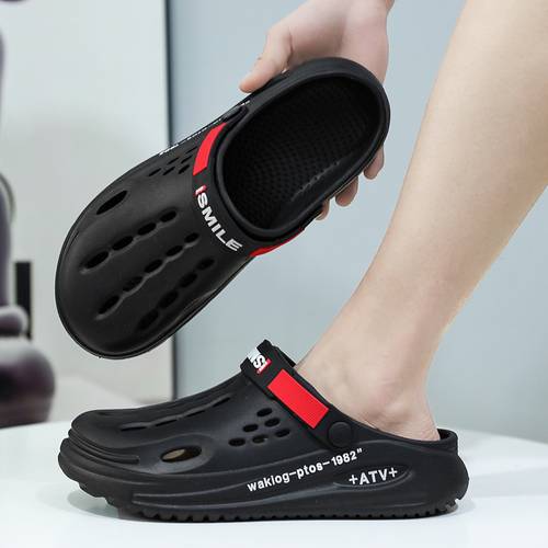 outdoor sandals thick sole unisex height increasing eva shoes comfortable for daily walking casual fashion