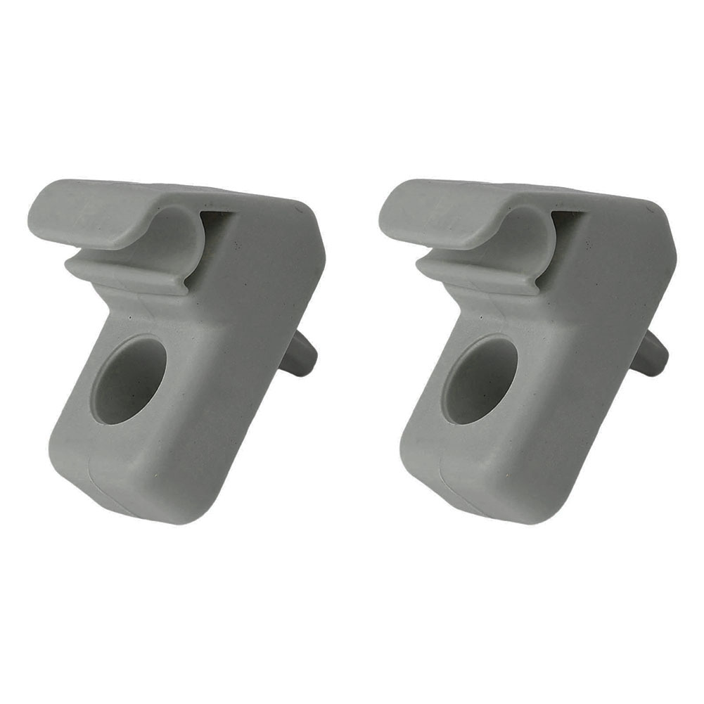 TEMU Juego de 2 soportes para visera solar de coche 735478275 7355399311 para Fiat Grande Punto, gancho de instalación para visera solar, accesorios