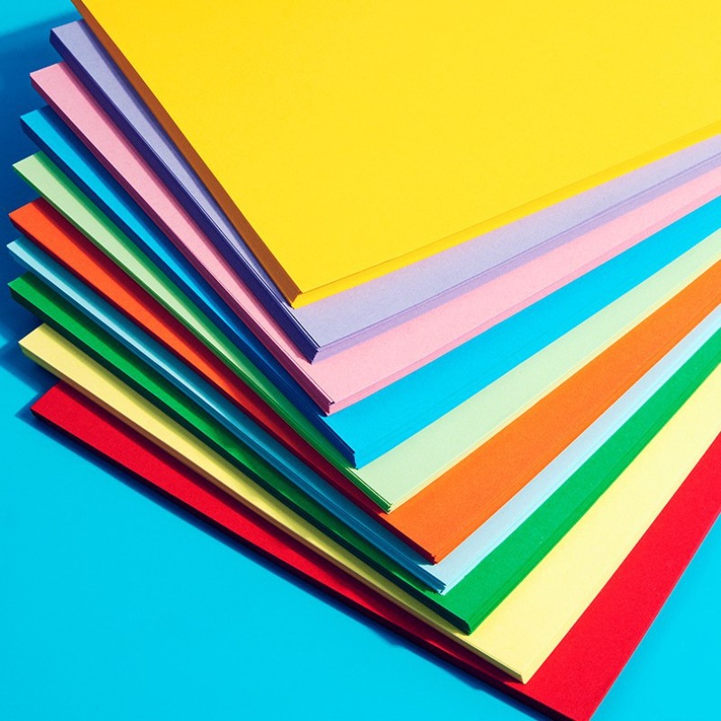 TEMU 50 Sheets Of A4 Premium Colored Paper - Versatile, Suitable For Printing, Origami, And Crafts, 10 Vibrant , Perfect For School Projects