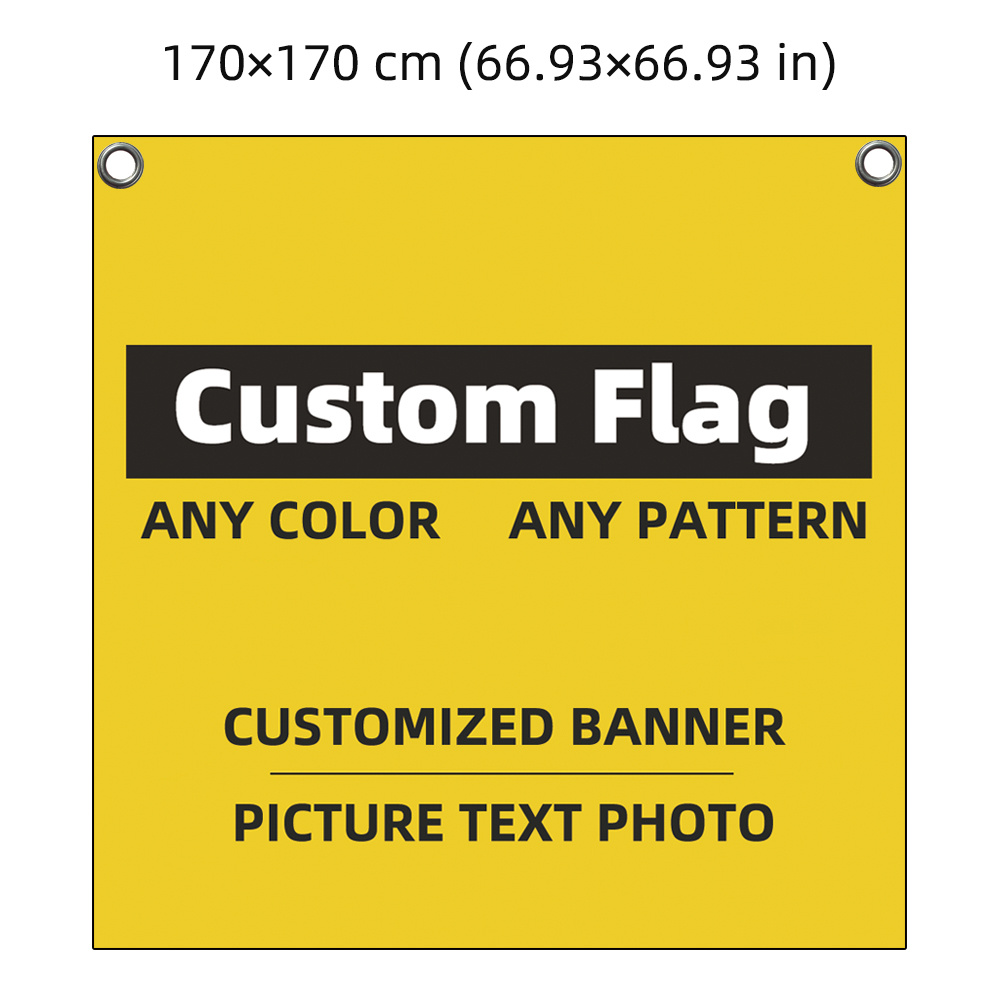 TEMU Custom Banners, Flags, And Bunting: Personalized Garden And Yard Flags With Self- Text Or Images, Wall Decor Banners, Advertising Banners, Game