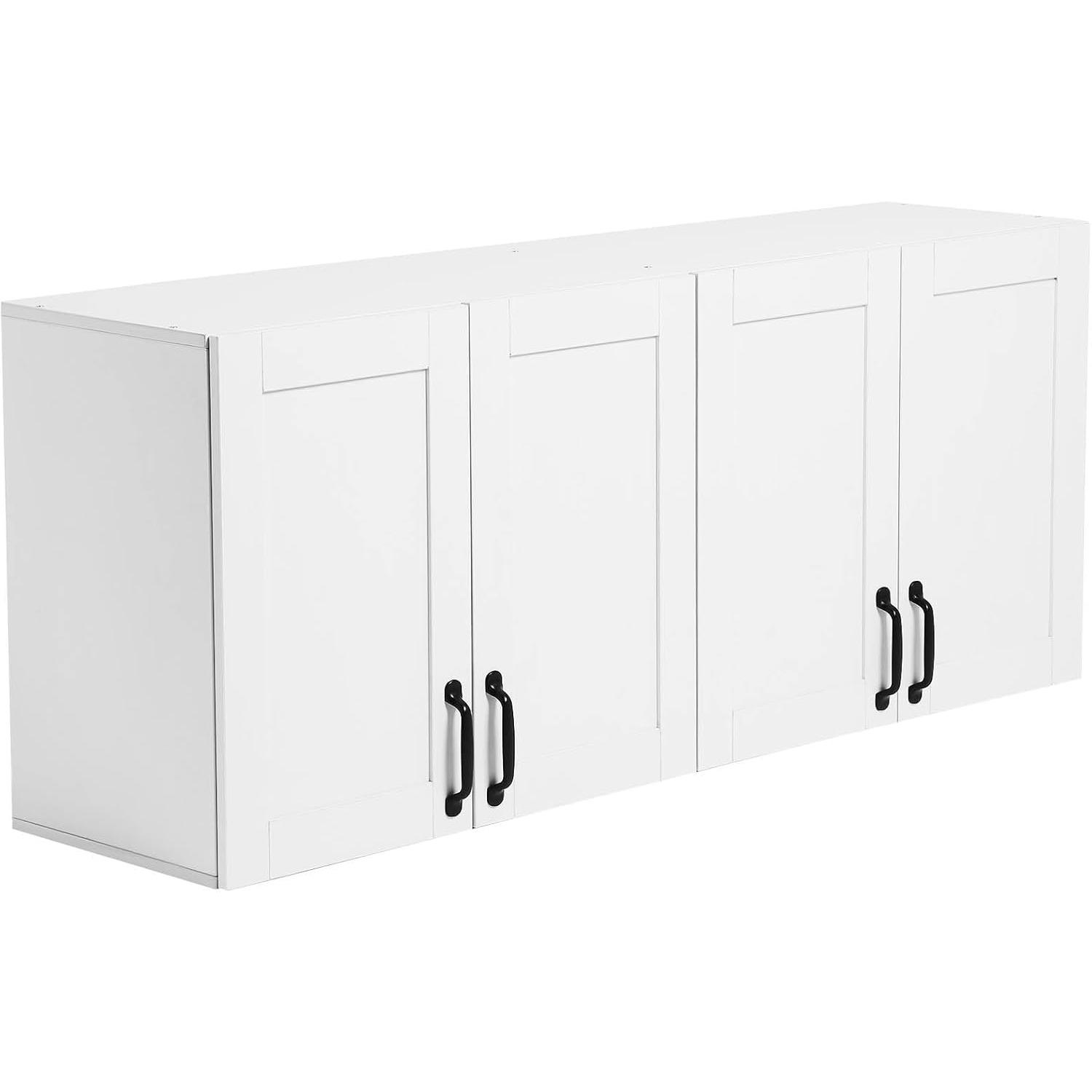 White Laundry Room Cabinet, 11.8" D .2" W X 19.7" H And Adjustable Shelves, Wall Mounted Kitchen Cabinet For Laundry, Bathroom, Kitchen