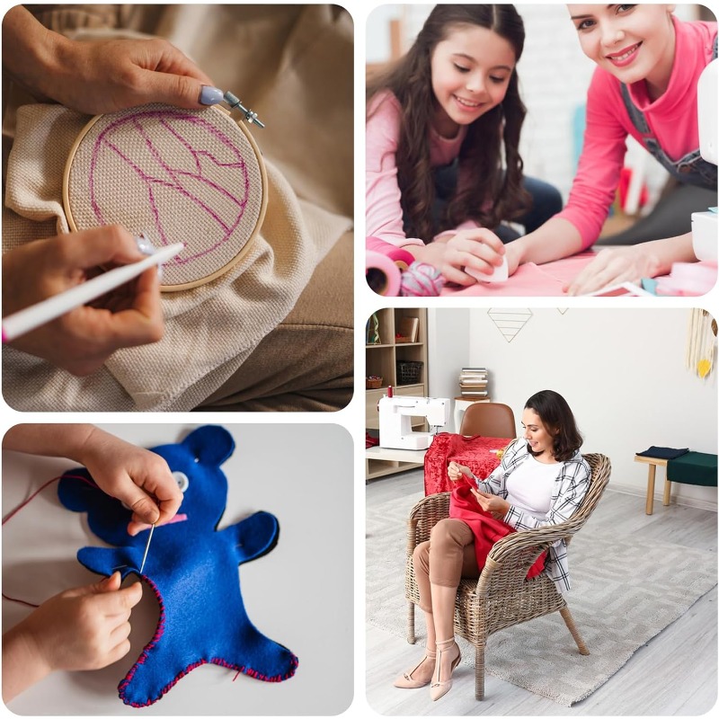 household needlebox high quality portable multi functional practical hand sewing   sewing tools   bag storage box Product details 3