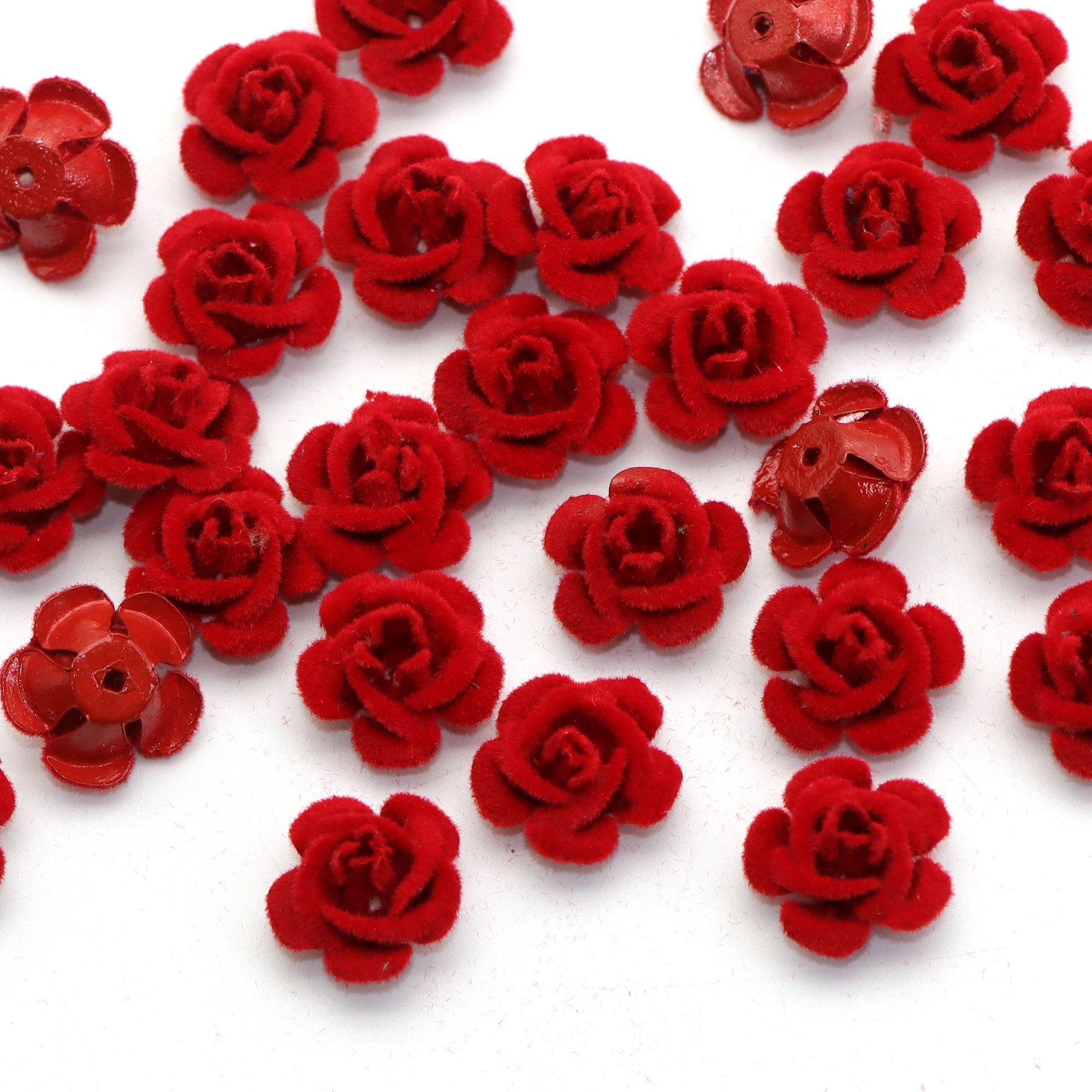20pcs Flower Accessories For Clothing, Cardigan, Jacket Decoration, Diy Shoes, Bags, Gift Boxes, Sewing Accessories