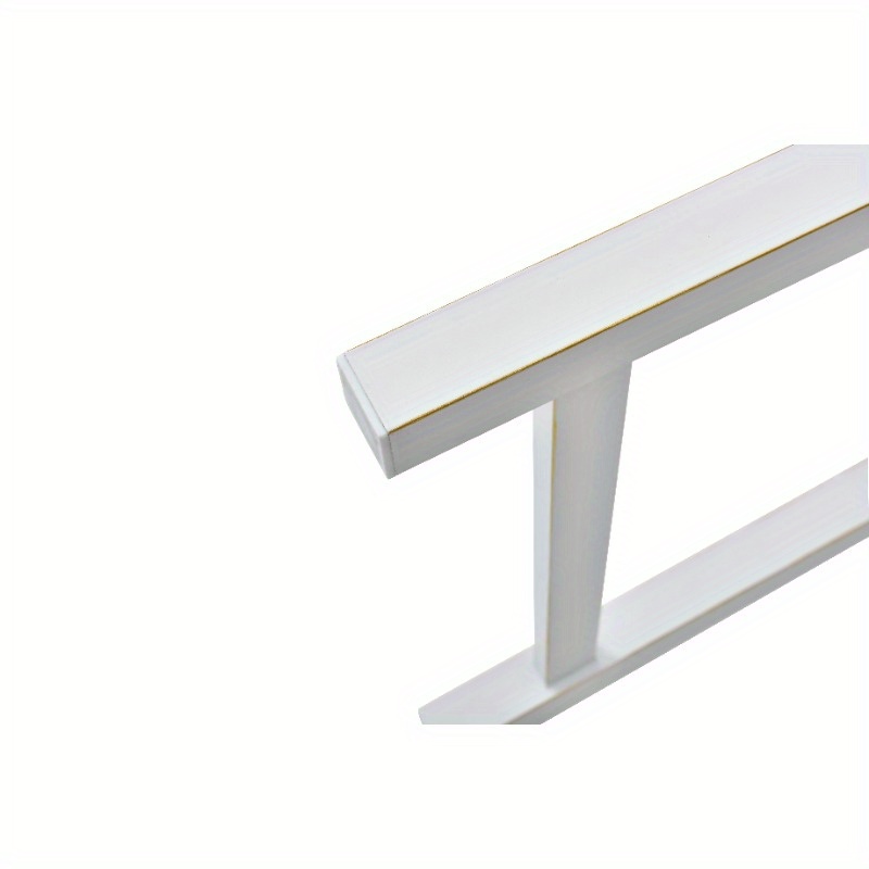 Outdoor Heavy-Duty White Iron-Look Steel Garden Bench with Backrest & Armrests - 2-3 Seater Slatted Park Bench, White Metal Frame for Patio, Porch, Balcony, Yard - Durable Low-Maintenance Furniture (No Wood), Garden Seat, Garden Bench Seat, Benches For Outside, Garden Furniture, Balcony Furniture, Patio Furniture, Bench Seating, Patio Bench, Bench Seat Indoor, Outside Bench