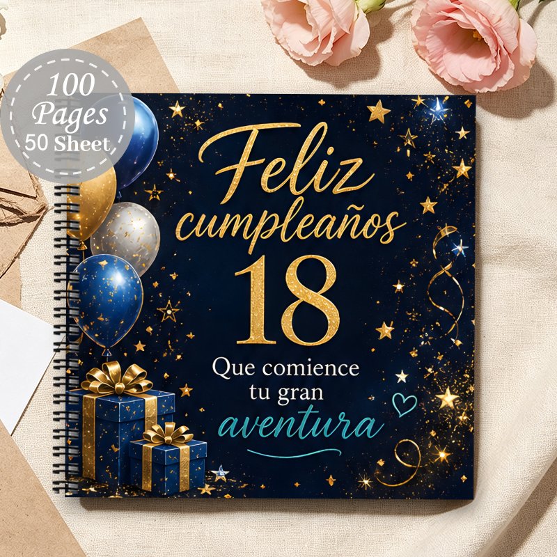 TEMU Libro de visitas de estético en español, 1 pieza, diario en , libro de mensajes para firmar para de , regalo de con y mensajes de invitados,
