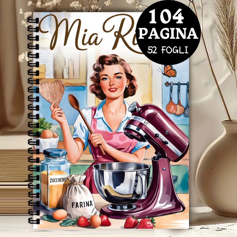 TEMU 1pc Italian Cookbook For Beginners & Advanced Cooks - 104-page Italian Recipes Book With Instructions, Vintage Guide, Italian Photos &