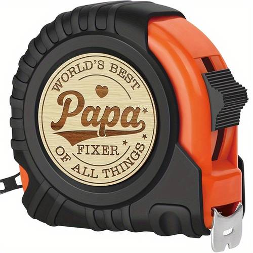 dads engraved tape measure dad durable abs resin with locking mechanism perfect fathers day birthday christmas gift for woodworking diy enthusiasts essential themed measuring tool