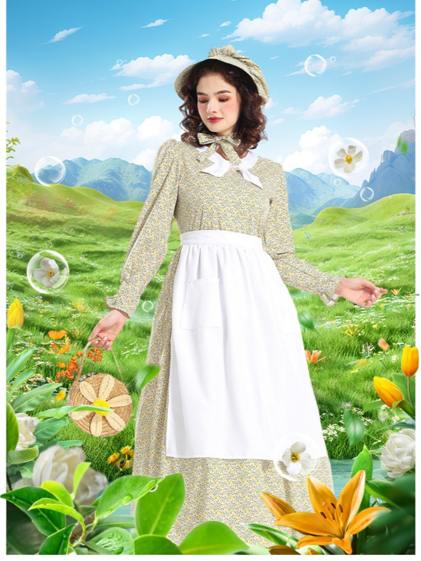 nude slip dress Pioneer Womens Dress Costume American Historical Clothing Prairie Colonial  Dress Vikidoky – VikiDoky