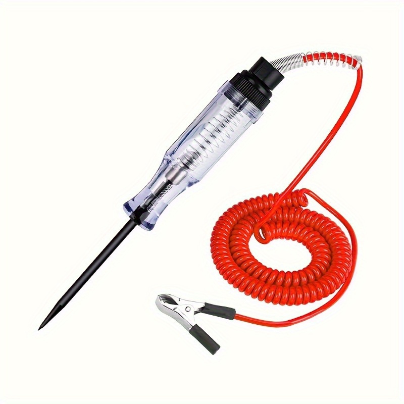 TEMU 6v/12v/24v Triple-voltage Compatibility Automotive Circuit Tester - Portable, Portable, Portable Tester