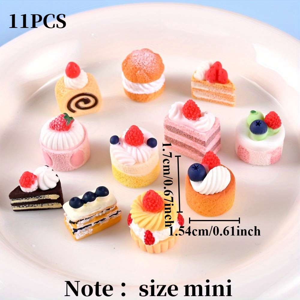 TEMU 11pcs Set Of Miniature - 0.67 For , Crafts & Decorations