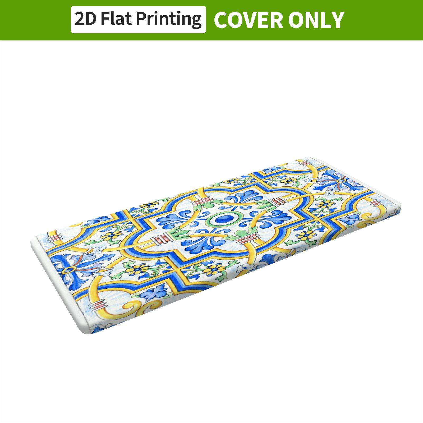TEMU 1pc Elastic Tablecloth, Elastic Band Edge Table Cover, Printed Durable Polyester Material, Machine Washable, Suitable For Picnics, Camping,