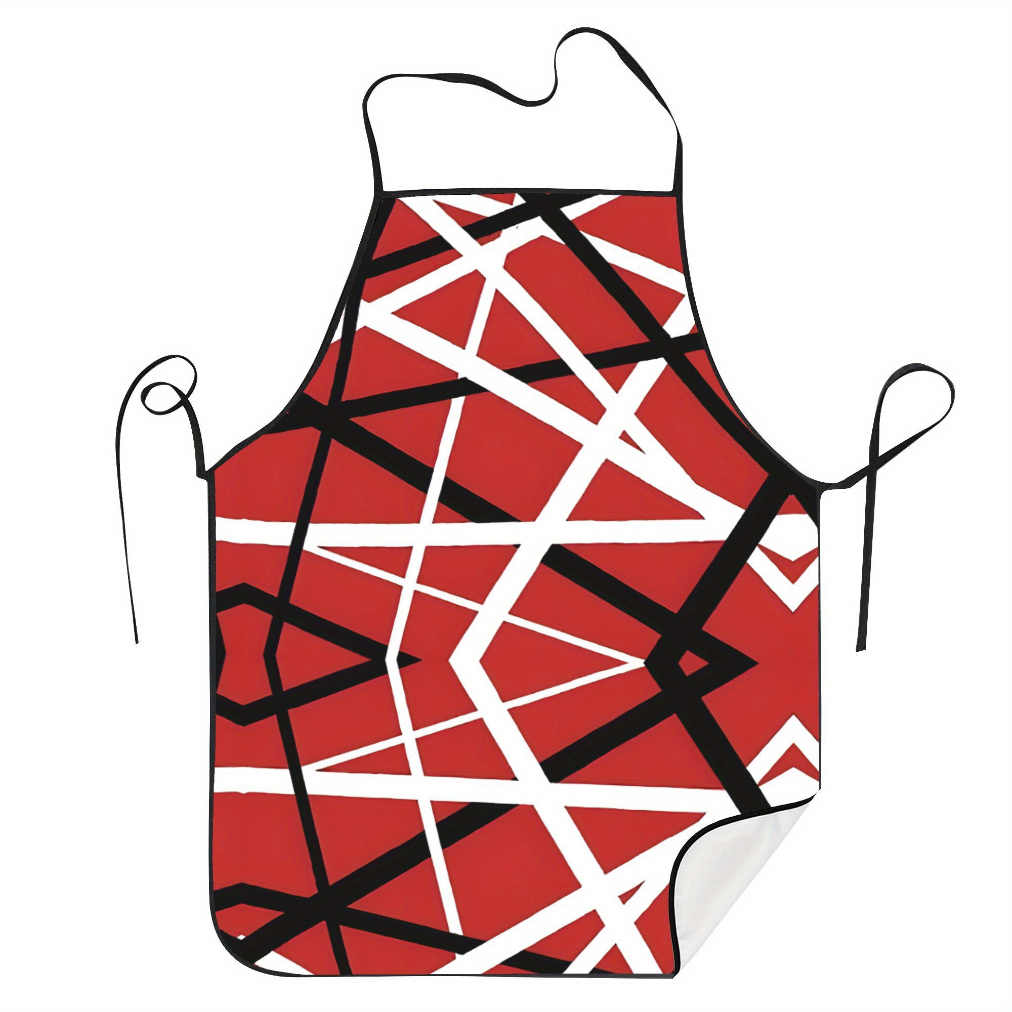 

Red, Apron For Cook Restaurant Printed