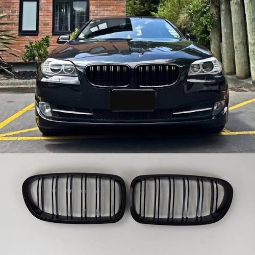 poza articolului 1 pereche grilă de protecție față pentru f10 f11 seria 5 520i 528i 535i 530d accesorii de decorare și tuning kit caroserie
