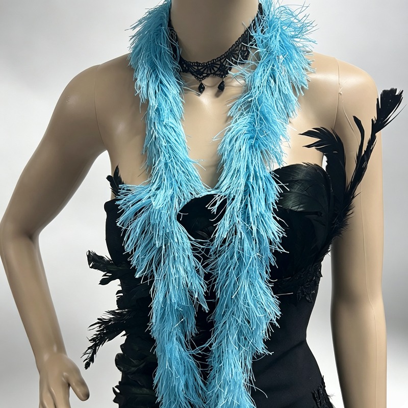 Artificial Feather Boa, Thick Decorative Soft for Dance Performances
