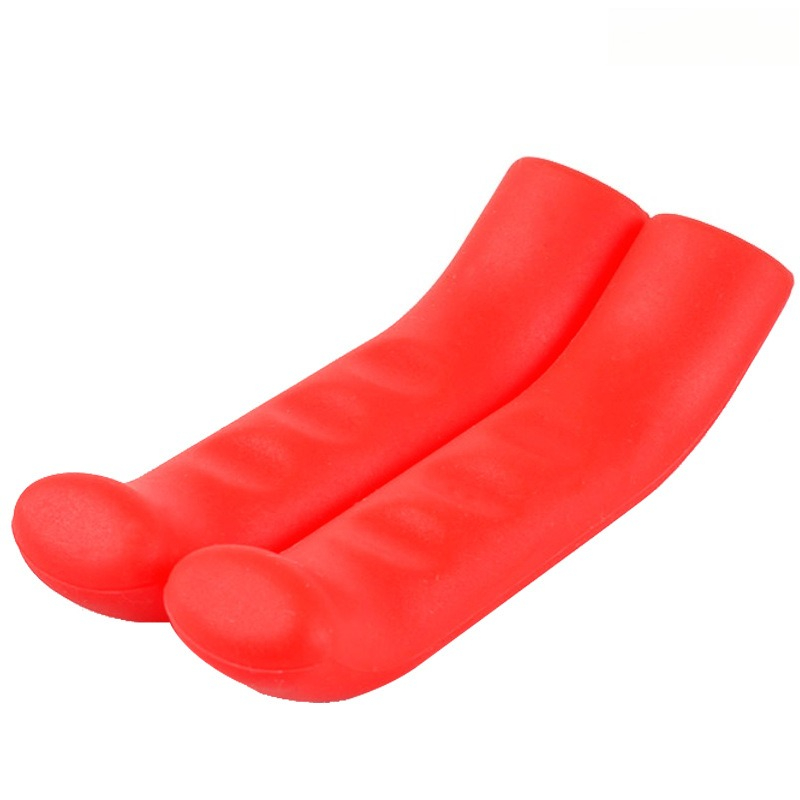 TEMU 10 stuks/5 stuks Ergonomische siliconen stuurhandgrepen Wrap Around Anti-slip rubberen kussenhoezen Schokabsorberende handmouwen voor racefiets